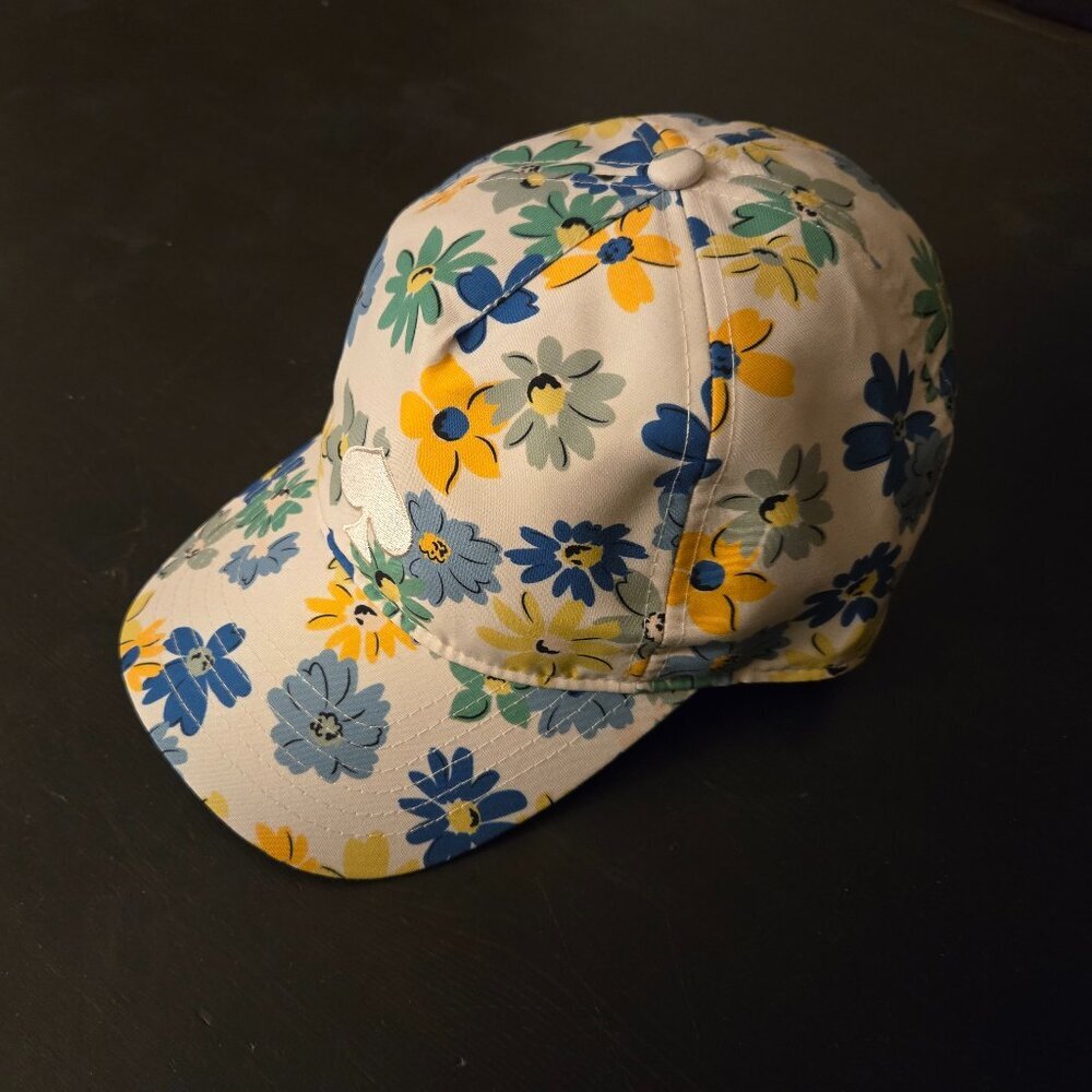 KATE SPADE French Cream Floral Baseball Cap NWT